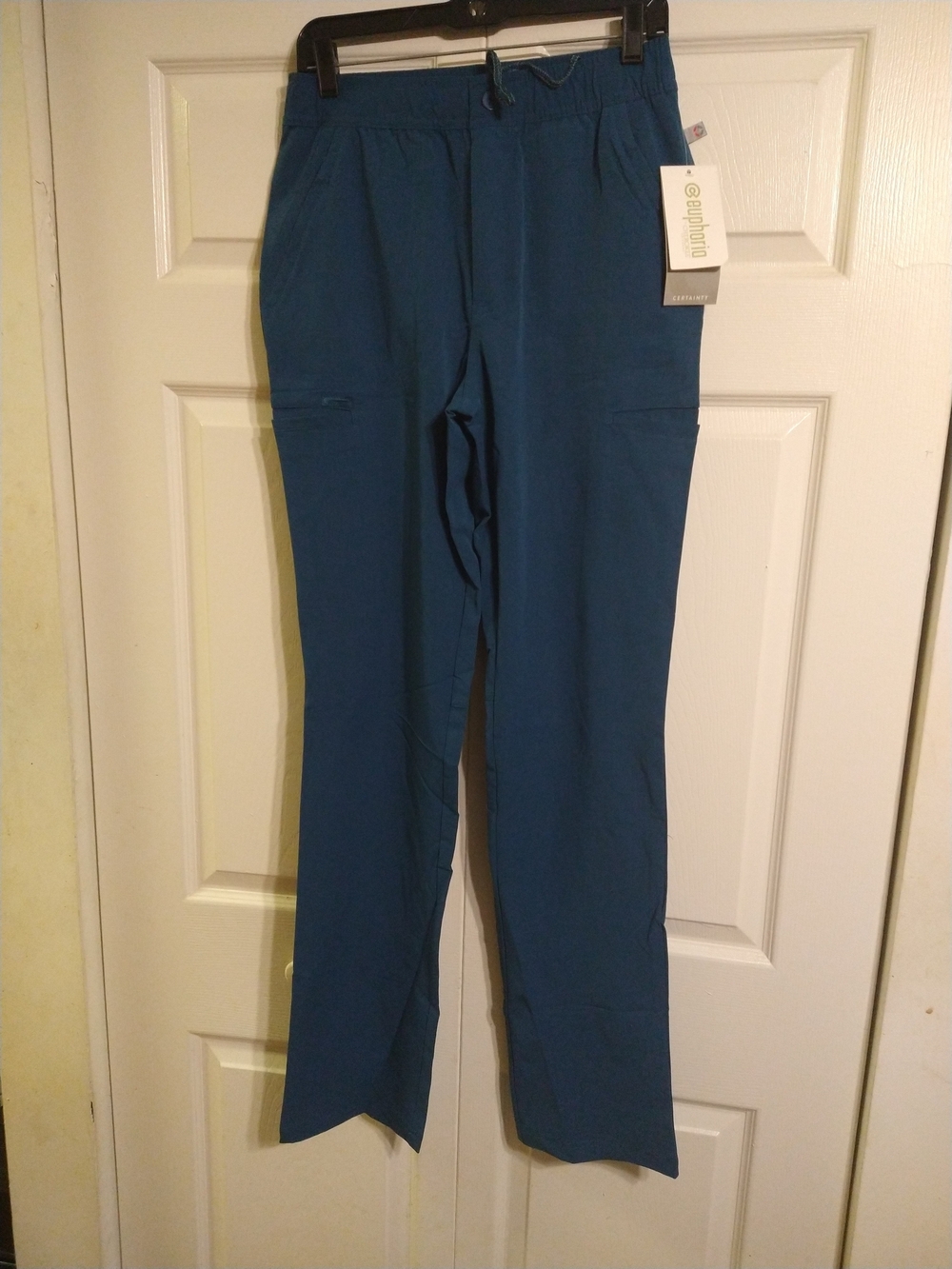 Cherokee Teal Men's Jogger Pants with Drawstring Waist